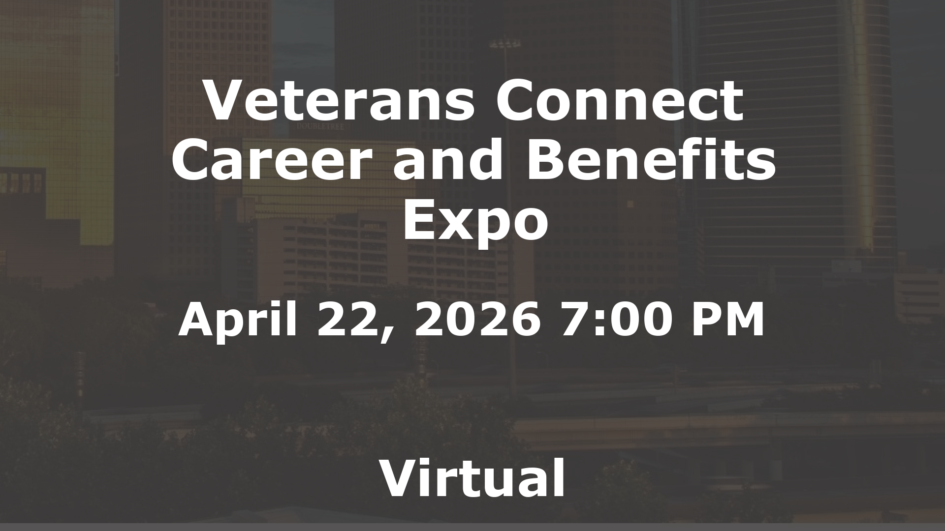 Veterans Connect Career and Benefits Expo event image